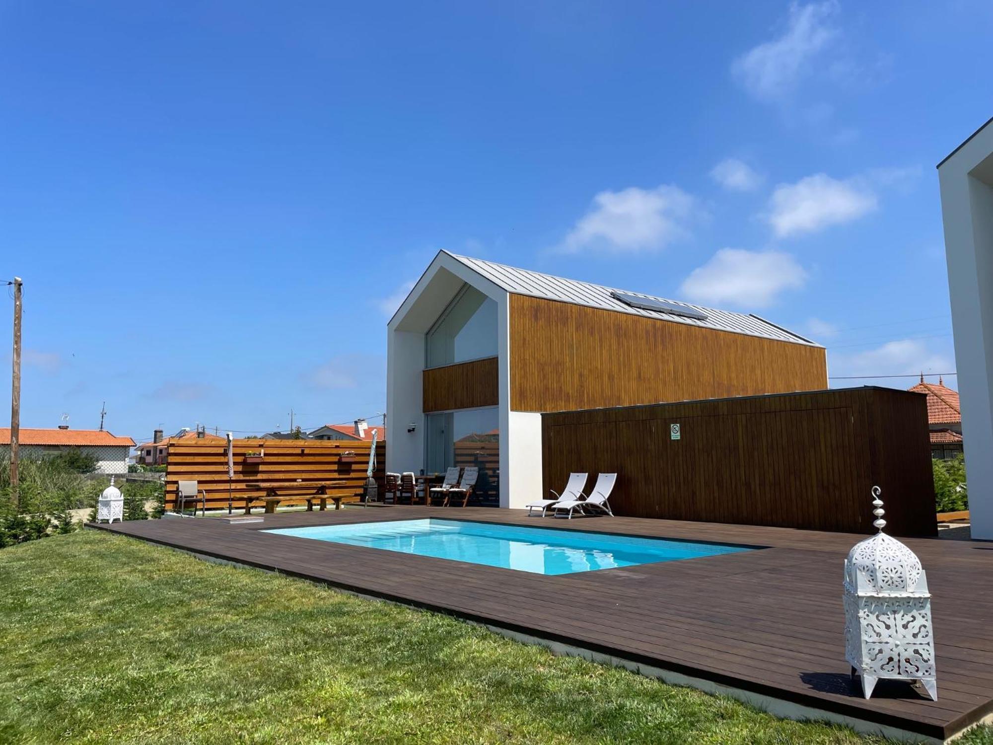 הוילה Murtosa Modern Barn House In Countryside מראה חיצוני תמונה